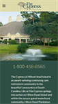 Mobile Screenshot of cypressofhiltonhead.com